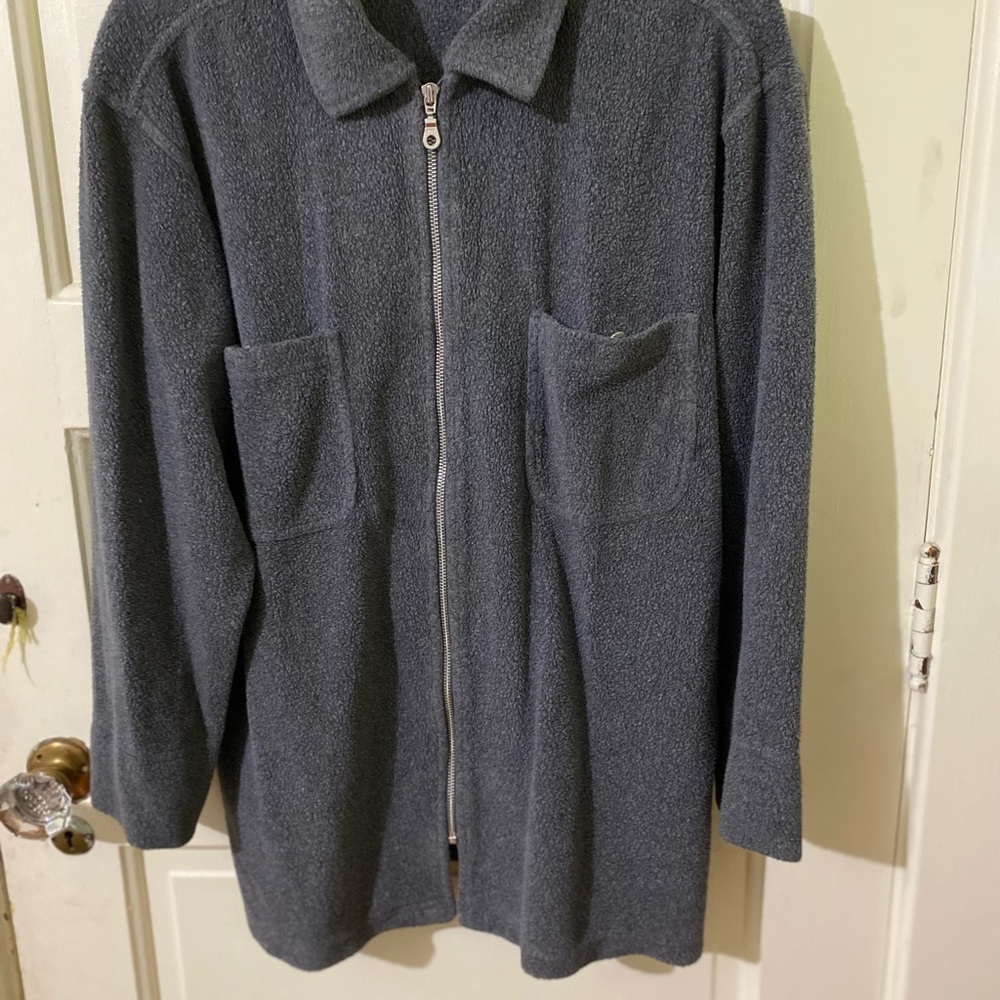 Cafe Au Lait Made in Canada 🍁 Women Jacket Size M color Gray Zip Front